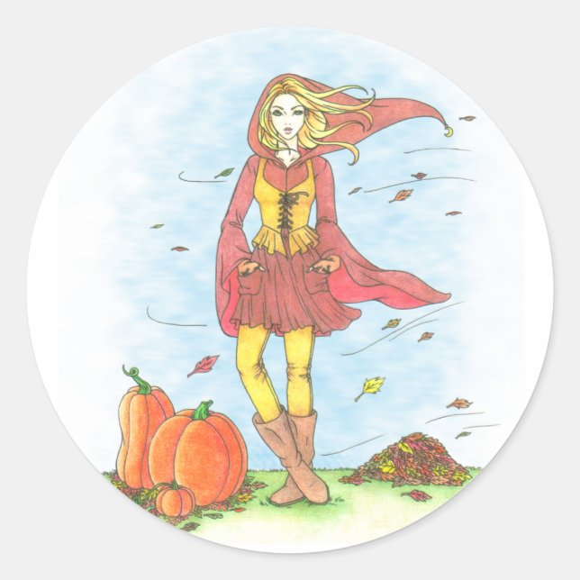 Pegatinas de la Gloria del Otoño (Anverso)