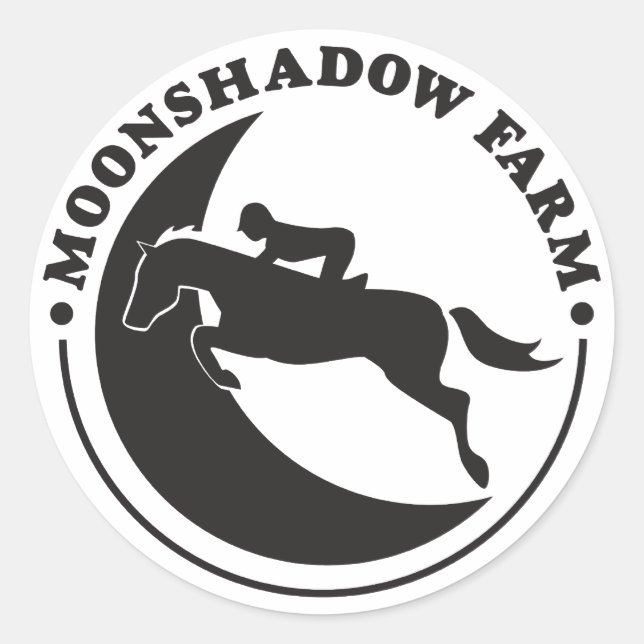 Pegatinas de la granja Moonshadow (Anverso)