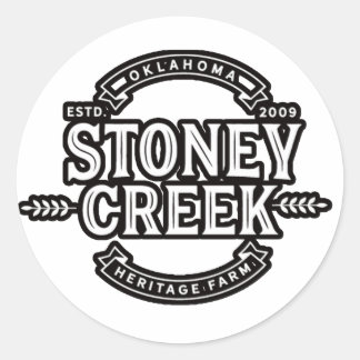 Pegatinas de la granja Stoney Creek Heritage