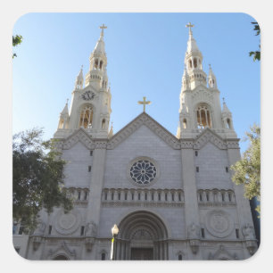Pegatinas de la Iglesia de San Pedro y Pablo