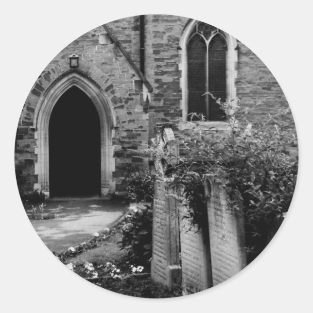 Pegatinas de la iglesia fantasmal (Anverso)