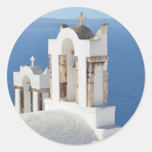 Pegatinas de la Iglesia Griega (Santorini)