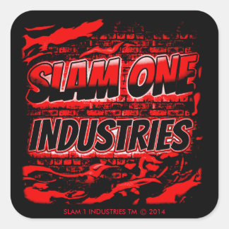 Pegatinas DE LA INDUSTRIA SLAM ONE