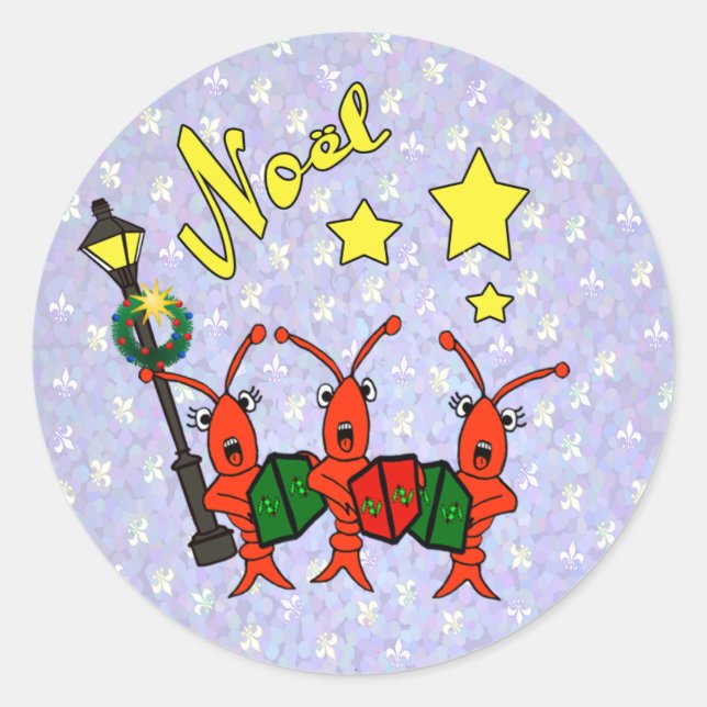 Pegatinas de la langosta (langosta) (Anverso)