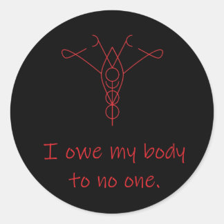 Pegatinas de la libertad en ayunas