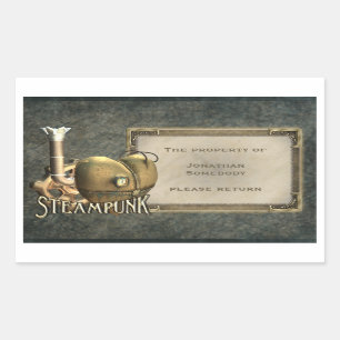 Pegatinas de la Librería I Heart Steampunk