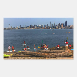 Pegatinas de la línea aérea n° 4-2 de Seattle