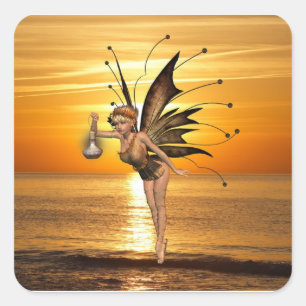 Pegatinas de la linterna del duendecillo