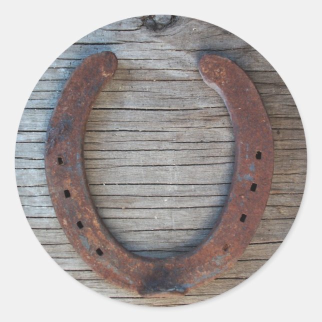 Pegatinas de la Lucky Horseshoe (Anverso)
