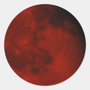 Pegatinas de la Luna de Sangre