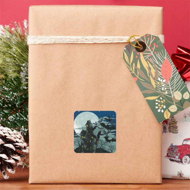 Pegatinas de la Luna Llena de la Casa (Subido por el creador)