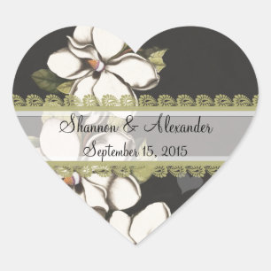 Pegatinas de la Magnolia Light Ivory Vintage