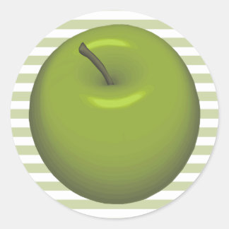 Pegatinas de la Manzana Verde
