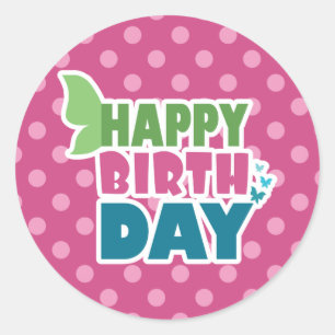 Pegatinas de la mariposa del lunar del rosa del