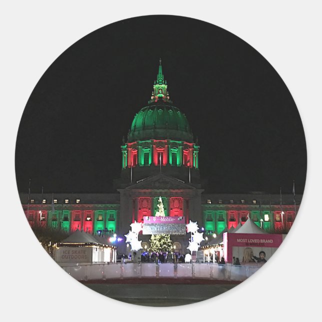 Pegatinas de la Municipalidad de San Francisco #4 (Anverso)