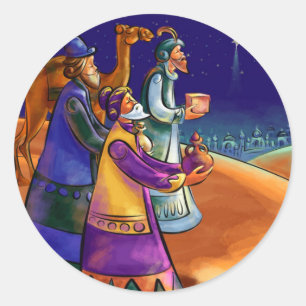 Pegatinas de la natividad