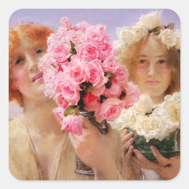 Pegatinas de la oferta de verano de Lawrence Alma  (Anverso)