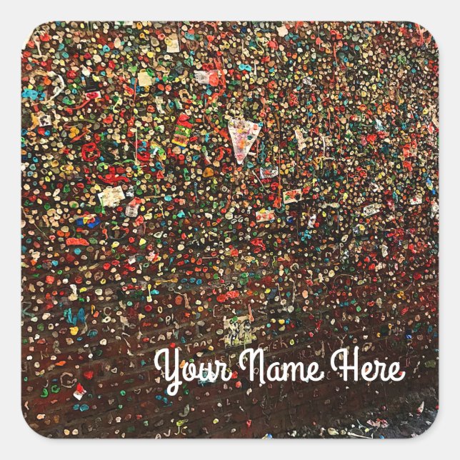 Pegatinas de la Pared de Goma de Seattle #3 (Anverso)