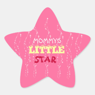 Pegatinas DE LA PEQUEÑA ESTRELLA DE MOMMY