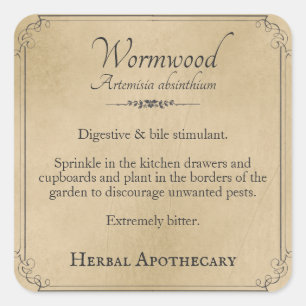 Pegatinas de la Plaza Apothecary