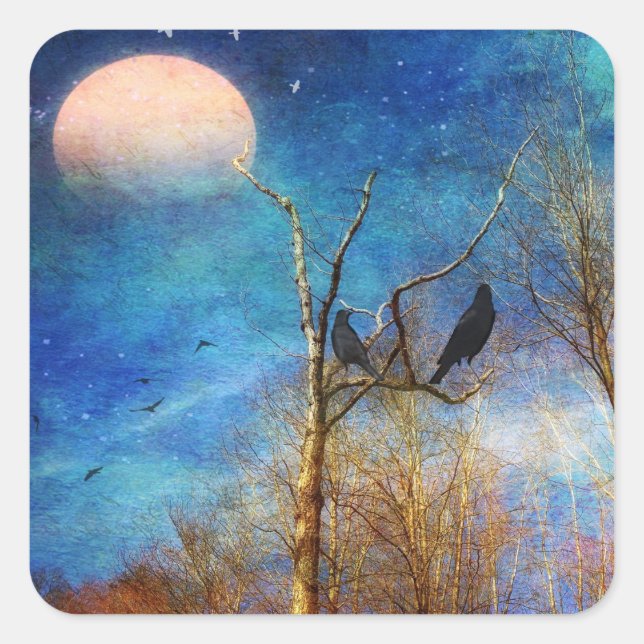 Pegatinas de la Plaza de la Escena Forestal (Anverso)