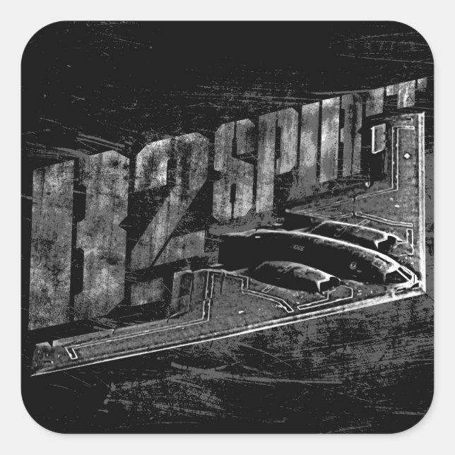 Pegatinas de la Plaza del Espíritu B-2 (Anverso)