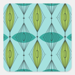 Pegatinas de la Plaza del Ogeo Atómico y Starburs