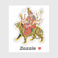 Pegatinas de la Plaza Durga | Hindu Maa Durga