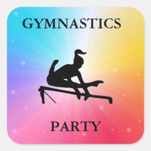 Pegatinas DE LA PLAZA FIESTA GIMNASTICA