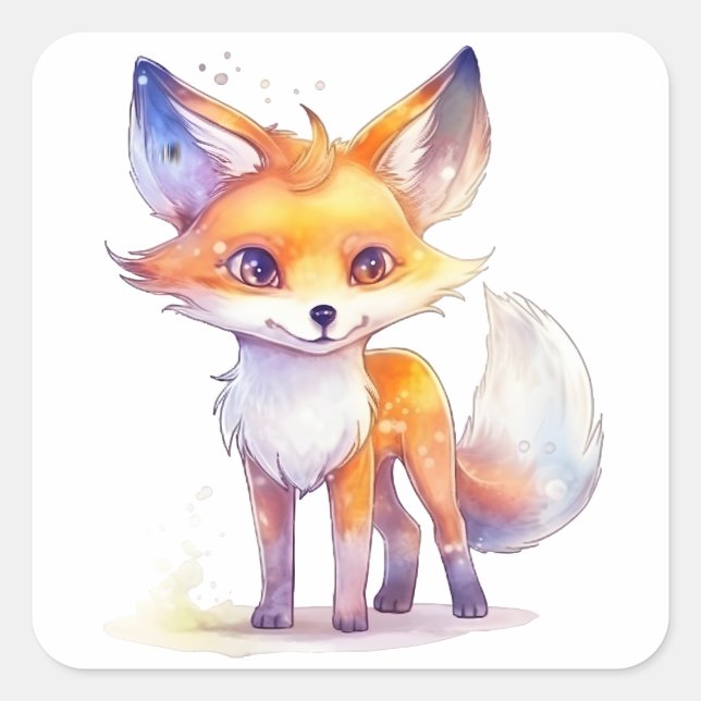 Pegatinas de la Plaza Fox de Baby (Anverso)