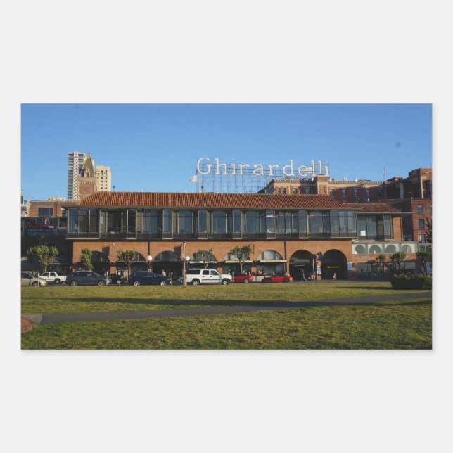 Pegatinas de la Plaza Ghirardelli #2 (Anverso)