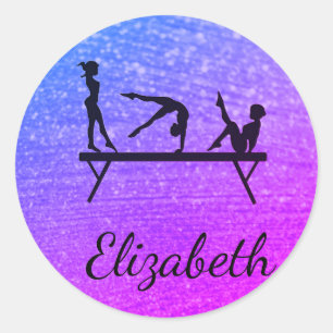 PEGATINAS DE LA PLAZA GIMNASTICS PERSONALIZADOS