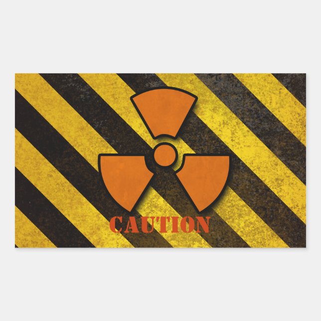 Pegatinas de la Plaza Personalizado de Rayas de Pe (Anverso)