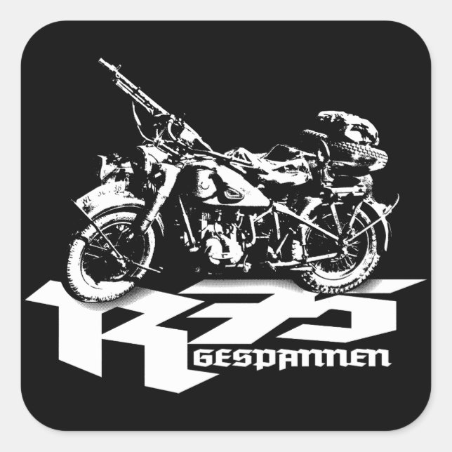 Pegatinas de la plaza R75 (Anverso)