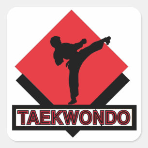 Pegatinas de la plaza Taekwondo