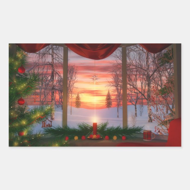 Pegatinas de la primavera del cielo (Anverso)