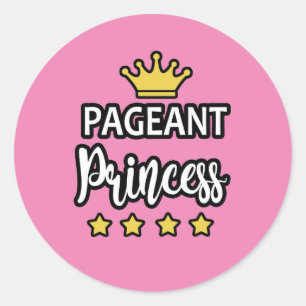 Pegatinas de la Princesa de Concurso