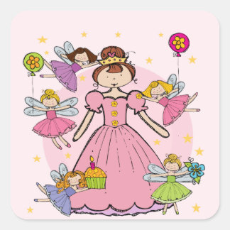 Pegatinas de la Princesa de las Hadas