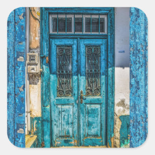 Pegatinas de la puerta de pintura con problemas de