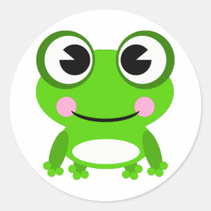 Pegatinas de la rana