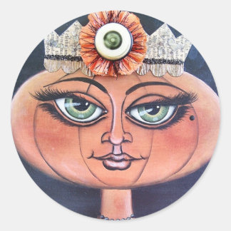 Pegatinas de la Reina de la Calabaza