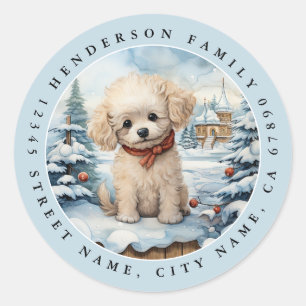 Pegatinas de la ronda de cartón