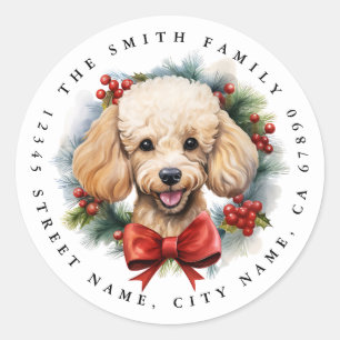 Pegatinas de la ronda de cartón