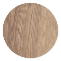 Pegatinas de la Ronda de Granos de Madera