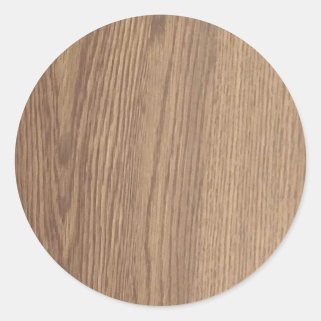 Pegatinas de la Ronda de Granos de Madera (Anverso)