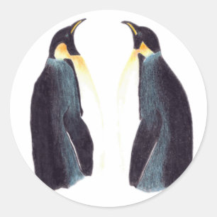 Pegatinas de la Ronda de los Pingüinos del Emperad