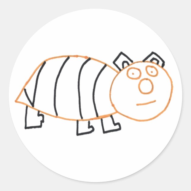 Pegatinas de la Ronda de Osos de Oso (Anverso)