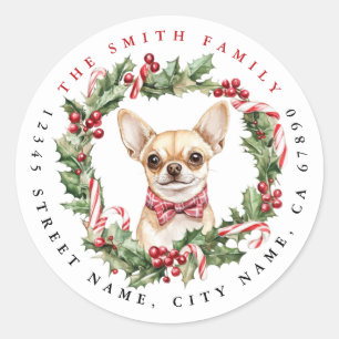 Pegatinas de la Ronda de Perros de Chihuahua