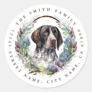 Pegatinas de la Ronda de Punteros de Shorthal de A