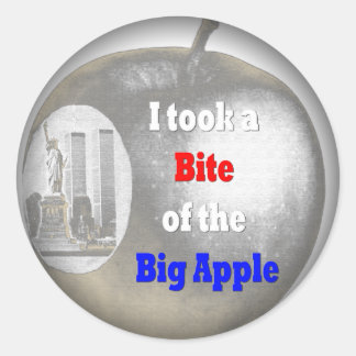 Pegatinas de la ronda negra de moda